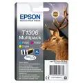 Produktbild: Epson Druckerpatronen Multipack T1306 / C13T13064012 (C, M, Y)