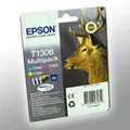 Produktbild: 3 Epson Tinten C13T130640 Multipack CMY T1306