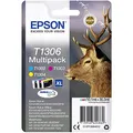 Produktbild: Epson 235M237 Original T1306 Tinte Hirsch (BX320FWSX620FWBX/SX525WDBX625FWDBX305FWB42WDBX925FWDBX635FWDBX535WDSX435/440WBX630FWSX235WWF701575157525301035203540)Multipack3-farbig