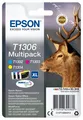 Produktbild: Epson T1306 C13T13064012 originale Druckerpatronen Cyan, Magenta, Gelb 10,1 ml