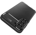 Produktbild: AVANA Hülle für Samsung Galaxy S23 FE Schutzhülle Flexibles Slim Case Schwarz Schutz Silikon TPU Schale Kratzfest Handyhülle Bumper Cover Carbon Optik