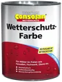Produktbild: Wetterschutzfarbe Dunkelbraun Wetterschutz Holz & Dachrinnen Profi Consolan 2,5L