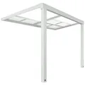 Produktbild: Home Deluxe Terrassenüberdachung, Weiß, Kunststoff, 290x272x295 cm, Aufbewahrung & Schutzhüllen, Geräteschuppen-Zubehör