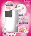 Produktbild: Sagrotan No Touch Automatischer Seifenspender Weiß + Nachfüller Lotusblüte 250ml