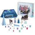 Produktbild: Mattel Disney Frozen Adventskalender Anna Elsa Mini Puppen Figuren HWX20