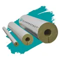 Produktbild: Scorprotect® Rohrschale (Steinwolle, 42 x 40 mm x 1 Meter) Rohrisolierung Steinwolle Alukaschiert 0.040 W/MK