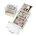 Produktbild: ZMILE COSMETICS Glam transparenter Kosmetikkoffer vegane Kosmetik mit Schminke - Make Up Set für unterwegs, zum Reisen und Verschenken