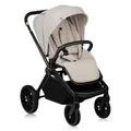 Produktbild: Lionelo MIKA PLUS Kinderwagen 6-48 Monate bis 22 kg, Verstellbare Rückenlehne und Fußstütze, Federung, 360° drehbare PU-Räder, Wasserdichtes XXL-Verdeck, UPF50+
