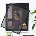 Produktbild: Fensterbausatz Master SLIM 100x120cm anthrazit Pollenschutzgewebe 100690807-VH