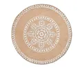 Produktbild: Zeller Present Platzset Mandala, (1-St), Jute, natur, Ø38 cm (1 Stück)