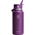 Produktbild: Hydro Flask 32oz Wide Flex Straw Cap Isolierflasche (Größe 0.946L, lila)