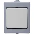 Produktbild: Kopp STANDARD AP-FR – Universalschalter (Aus-/Wechsel), Farbe: Grau