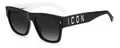 Produktbild: Dsquared2 Sonnenbrille ICON 0004/S  80S/9O Schwarz-Weiss Grau Herren