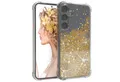 Produktbild: EAZY CASE Handyhülle Liquid Glittery Case für Samsung Galaxy S24 Plus 6,7 Zoll, Durchsichtig Back Case Handy Softcase Silikonhülle Glitzer Cover Gold