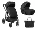 Produktbild: Kikkaboo Kombi-Kinderwagen Kinderwagen Thea 2 in 1, EVA Räder verstellbarer Schiebegriff Babywanne