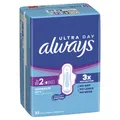 Produktbild: Procter & Gamble Service GmbH Always Ultra Long Damenbinden, Größe 2, Binden mit saugfähiger und weicher Oberfläche, 1 Karton = 3 Packungen à 32 Stück 8006540546178