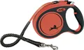 Produktbild: Flexi Hundeleine Xtreme schwarz/orange, Gurt
