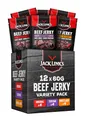 Produktbild: Jack Links Beef Jerky Geschenke Box - 12er Pack (12 x 60g) - Hochwertiger Fleisch Snack Geschenke für Männer - Vater, Papa, Mann Geschenk oder als Geschenkkorb, Präsentkorb, Geburtstag - High Protein