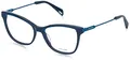 Produktbild: Police VPLC30E Brille Shiny Full Blue, 54 Damen