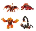 Produktbild: Schleich Eldrador 4er Bundle 70145,70142,70156,70138 Dämon,Skorpion,Waran,Drache