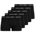 Produktbild: Jack & Jones Junior Trunk JACHUEY eng anliegend, mit Stretchbund, 5er Pack (Packung, 5-St) unifarben, casual, eng, Jersey schwarz 128