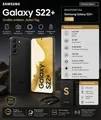 Produktbild: Samsung Galaxy S22 Plus 128GB Phantom Black 6,6 Zoll Full HD 120 Hz 50 MP 8 GB
