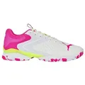 Produktbild: PUMA Solarattack RCT Allcourt weiss/violett/lime Herren Tennisschuh weiß 42 EU