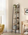 Produktbild: VASAGLE Standregal, Bücherregal, Leiterregal, 140/170 cm, Industrie-Design