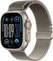 Produktbild: APPLE Watch Ultra 2 (2024) 49 mm Titangehäuse Milanaise Natur MX5T3FD/A B-WARE