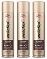 Produktbild: 3x Wellaflex Power Hold Haarlack Extra Starker Halt 5* Vegan* 250ml