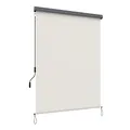 Produktbild: SONGMICS Senkrechtmarkise, ausziehbar, 2,5 X 1,8 m (L x B), Vertikalmarkise für Terrasse und Balkon mit Markisenkasten, Schutz vor Sonne und Wind, Sichtschutz, beige GSA185M01