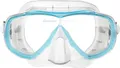 Produktbild: Cressi Estrella Mask Clear/Aquamarine - Schnorchelmaske für Erwachsene Estrella, Transparent/Aquamarin, Einheitsgröße, Einheitsgröße
