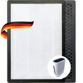 Produktbild: SCHWAIGER 658040 HEPA H13 Aktivkohlefilter Ersatzfilter Ersatzteil Filter Luftfilter Airpurifier für Luftreiniger 658019
