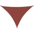 Produktbild: vidaXL Sonnensegel Oxford-Gewebe Dreieckig 3,5x3,5x4,9m Terrakottarot