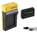 Produktbild: USB-Lader + Akku für Canon EOS 200D 750D 760D 8000D Kiss X8i Rebel - LP-E17