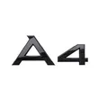 Produktbild: Original Audi Modellbezeichnung A4 Emblem ab 2020 schwarz Glanz 8W0071803 -NEU-