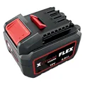 Produktbild: FLEX Akku-Pack Li-Ion 12 V, 5,0 Ah, Werkzeugakku mit Ladezustandsanzeige, EMS-Schutz und Staub-/Spritzwasserschutz, Ersatzakku 531690
