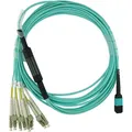 Produktbild: CBO LWL MPO/4xLC Breakout Kabel OM3 7.5 Meter (SFP5141EU7.5MKB)