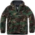 Produktbild: Brandit Teddyfleece Worker Pullover, grün, Größe 4XL für Männer