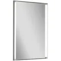 Produktbild: Mid.you Badezimmerspiegel LED-Line, Alu, Glas, Holzwerkstoff, rechteckig, F, 42x67x4 cm, feuchtraumgeeignet, Badezimmer, Badezimmerspiegel, Badspiegel