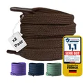 Produktbild: 2 Paar Premium Schnürsenkel flach 10 mm breit  LC1 reißfest Schuhbänder Ersat...