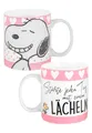Produktbild: The Peanuts Snoopy Zaubertasse - Starte jeden Tag mit einem Lächeln Kaffeetasse Becher Kaffeebecher Tasse aus Keramik Farbwechseltasse 320 ml