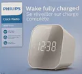 Produktbild: Philips TAR4406/12 Radiowecker Digital  USB-Anschluss Sleep Timer - Weiss - NEU