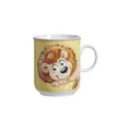 Produktbild: Ritzenhoff & Breker Happy Zoo Kinderbecher Löwe, 270 ml, Kindertasse mit Henkel und Tier-Motiv, Porzellan, Gelb