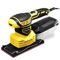 Produktbild: TROTEC Schleifmaschine PMSS 11‑220 – Multischleifer 200 Watt, Drehzahlstufe 14.000-24.000 U/min, Staubfangbox, Dreieckschleifer, Exzenterschleifer und Schwingschleifer