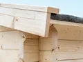Produktbild: Gartenhaus Blockbohlenhaus CA2981 28 mm naturbelassen