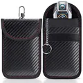 Produktbild: Lanpard Keyless Go Schutz Autoschlüssel Schutz Keyless Hülle 2 Pack Rfid Funkschlüssel Abschirmung Schlüsseltasche Schlüsseletui Schlüsselmäppchen Car Key Safe