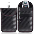 Produktbild: Lanpard Keyless Go Schutz Autoschlüssel Mittel (14 x 9 cm), Schwarz 