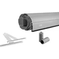 Produktbild: Schellenberg Rolladenpanzer Set PVC Maxi für 60 mm Stahlrohrwellen, inkl. Rolladen-Aufhängefedern, Aluminium-Endleiste und Rolladenstopper, indiv...