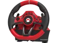 Produktbild: HORI Mario Kart Racing Wheel Lenkrad Pro DELUXE, und Pedale, Schwarz/Rot